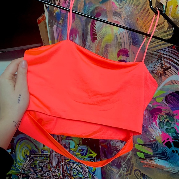 Neon Crop Top - Picture 2 of 2